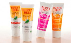 burts bees natural toothpaste