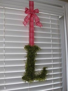 MossLetterWreath