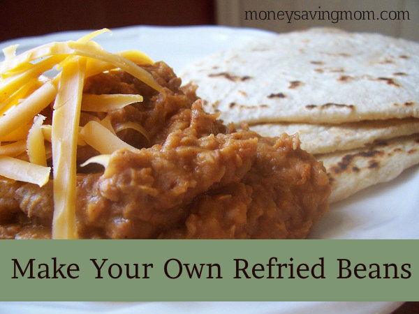 Homemade Refried Beans Recipe With Canned Pinto Beans