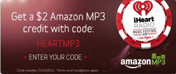 Free Amazon.com MP3 code