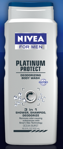 Free Nivea for Men Body Wash sample