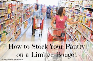 How to Stock Your Pantry on a Limited Budget
