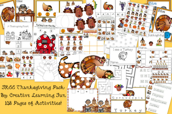 Free Thanksgiving Activities Download