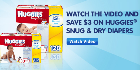 $3/1 Huggies coupon