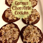 German Chocolate Cookies