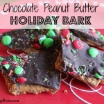 Chocolate Peanut Butter Holiday Bark