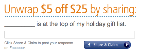 Amazon coupon