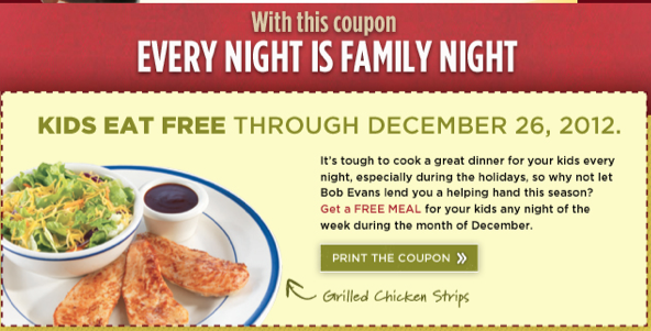 Bob Evans coupon