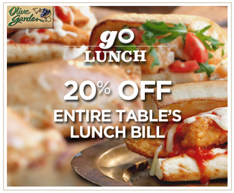 Olive Garden coupon