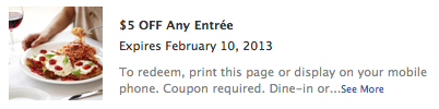 Macaroni Grill coupon