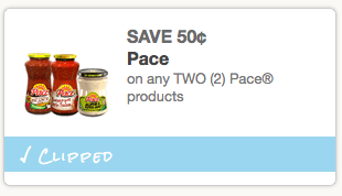 Pace salsa printable coupon
