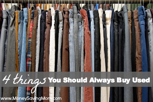 thrift store clothing