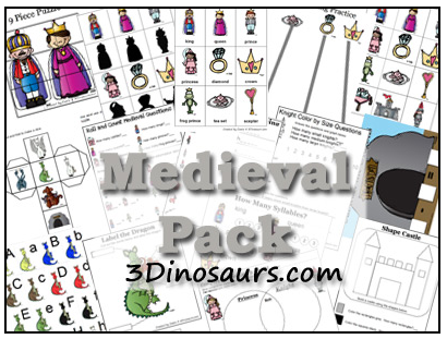 Free Medieval Printable Pack