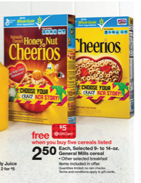 Target cereal deal