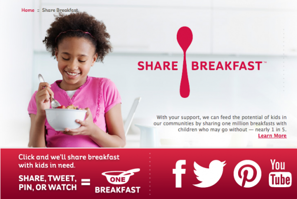 Free Kellogg's Breakfast