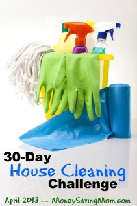 30-Day House Cleaning Challenge