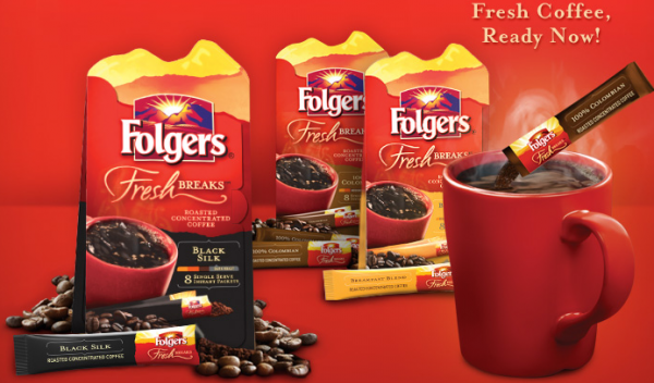 Free Folgers Coffee sample
