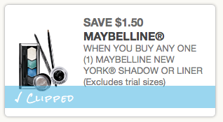 Maybelline coupon