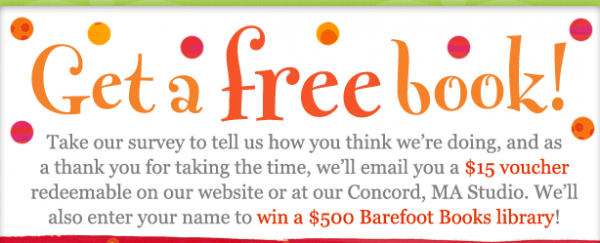 Free book from Barefoot Books