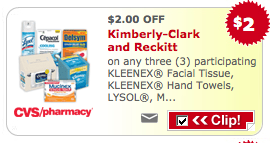 Kleenex coupon
