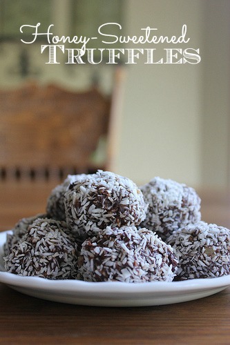 Honey-Sweetened Truffles