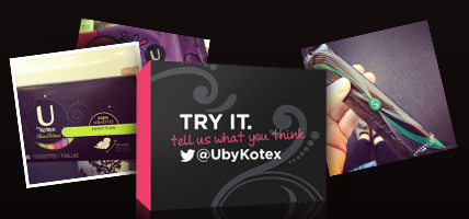 Free U By Kotex sample pack