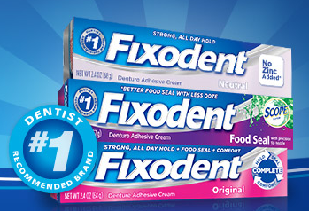 Fixodent sample
