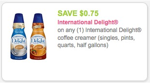 International Delight coupon