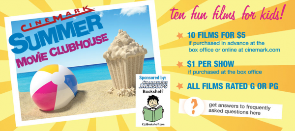 Cinemark Summer Movie Clubhouse
