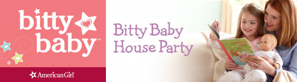 Apply to host a free American Girl Bitty Baby House Party