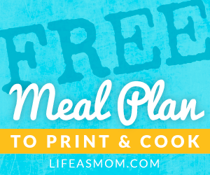 Free Printable Meal Plans and Grocery Lists