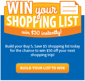 Kroger Instant Win Game: Possibly win $50 toward your next shopping trip!