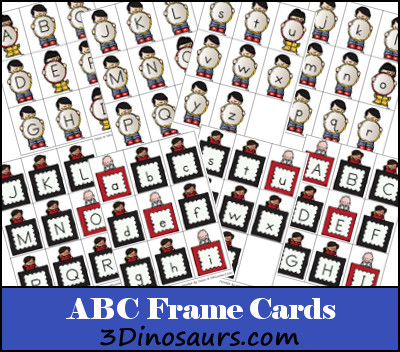 Free ABC Frame Cards