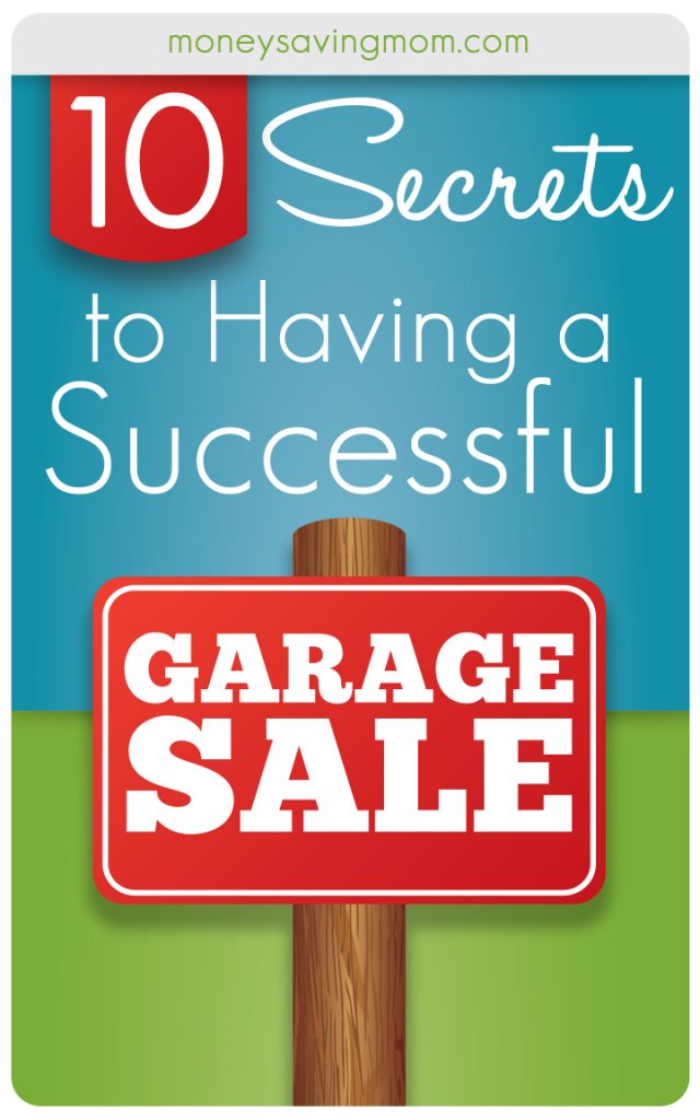 10 Tips for Having a Successful Garage Sale