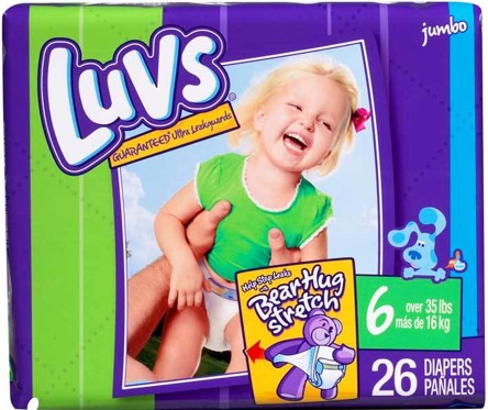 CVS: Get Luvs Diapers for as low as $3.99 per package (starts September 15, 2013)