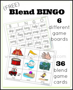 Blend Bingo Word Game