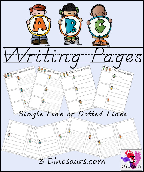 ABC Writing Pages