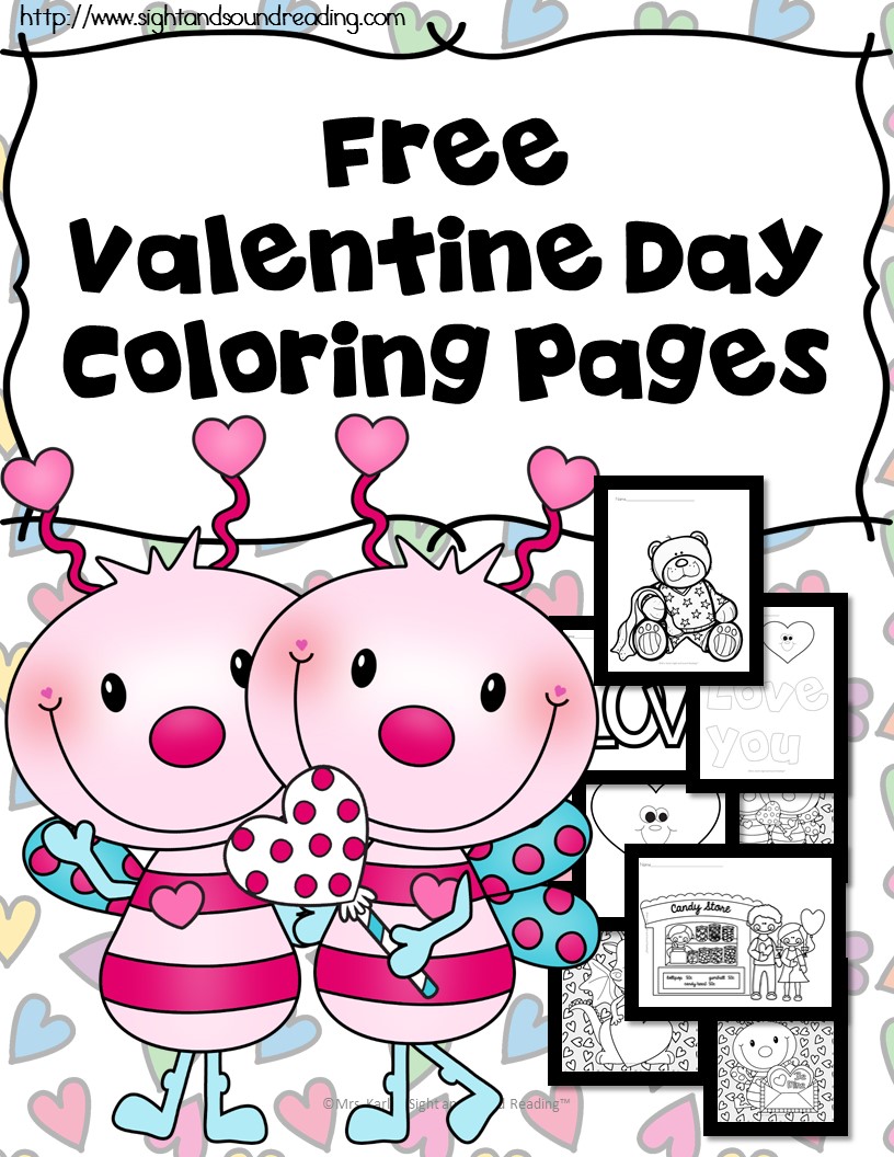 valentine coloring pages in spanish - photo #34