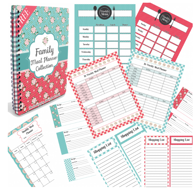 Free Printable Family Meal Planner Collection - Money Saving Mom®