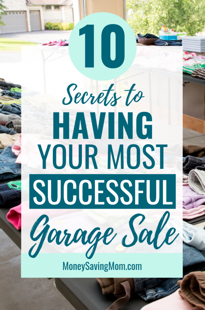 top 10 garage sale tips