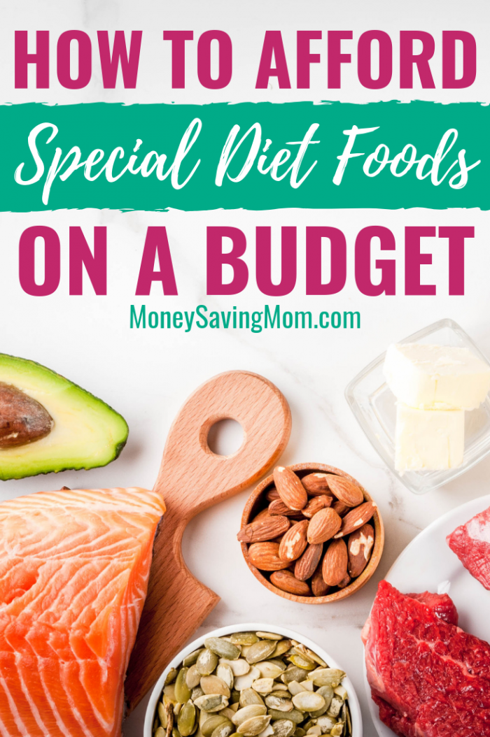 How to afford special diet foods on a budget
