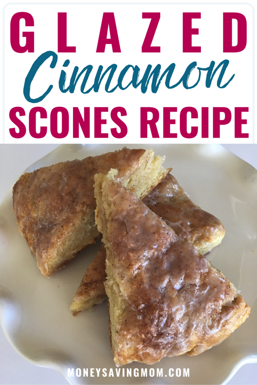Glazed Cinnamon Scones Recipe