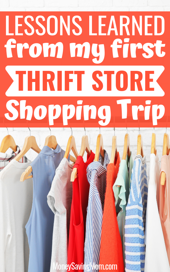 Lessons Learned from my First Thrift Store Shopping Trip