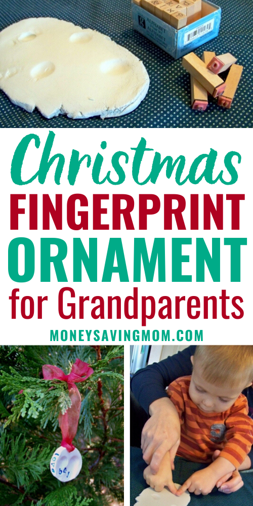 DIY Fingerprint Ornament