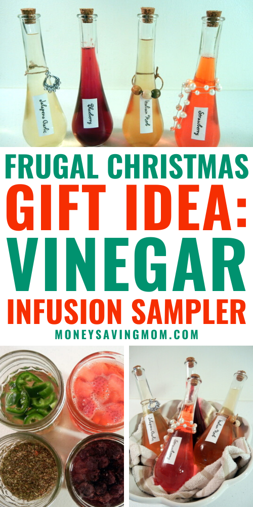 DIY Vinegar Infusion Sampler Gift Idea