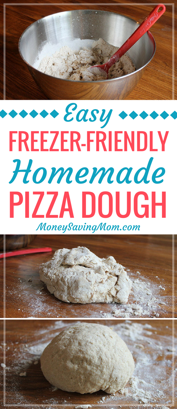 Freezer-Friendly Homemade Pizza Dough