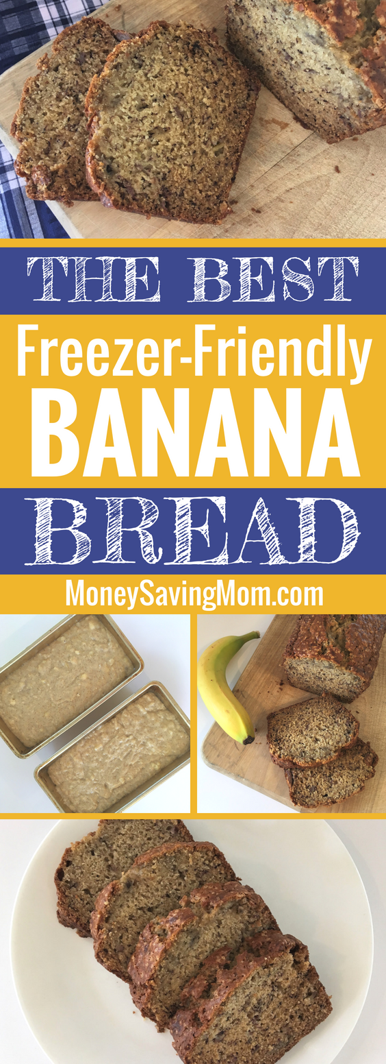 freezer-friendly banana bread