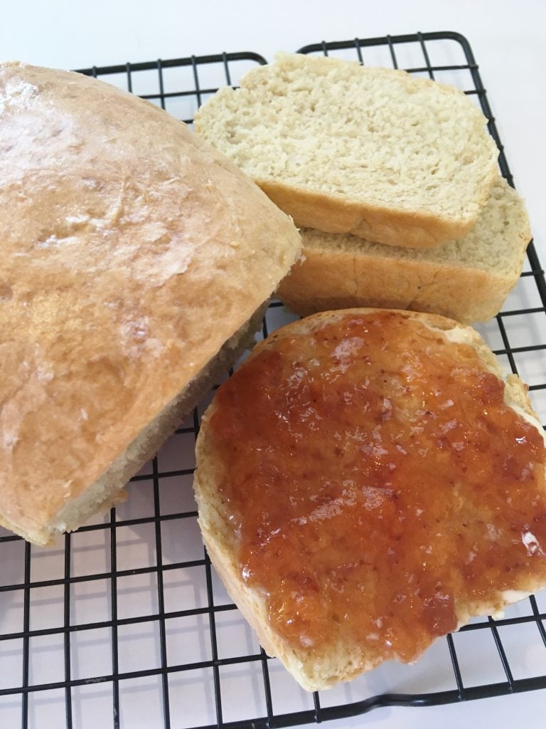 homemade english muffin bread