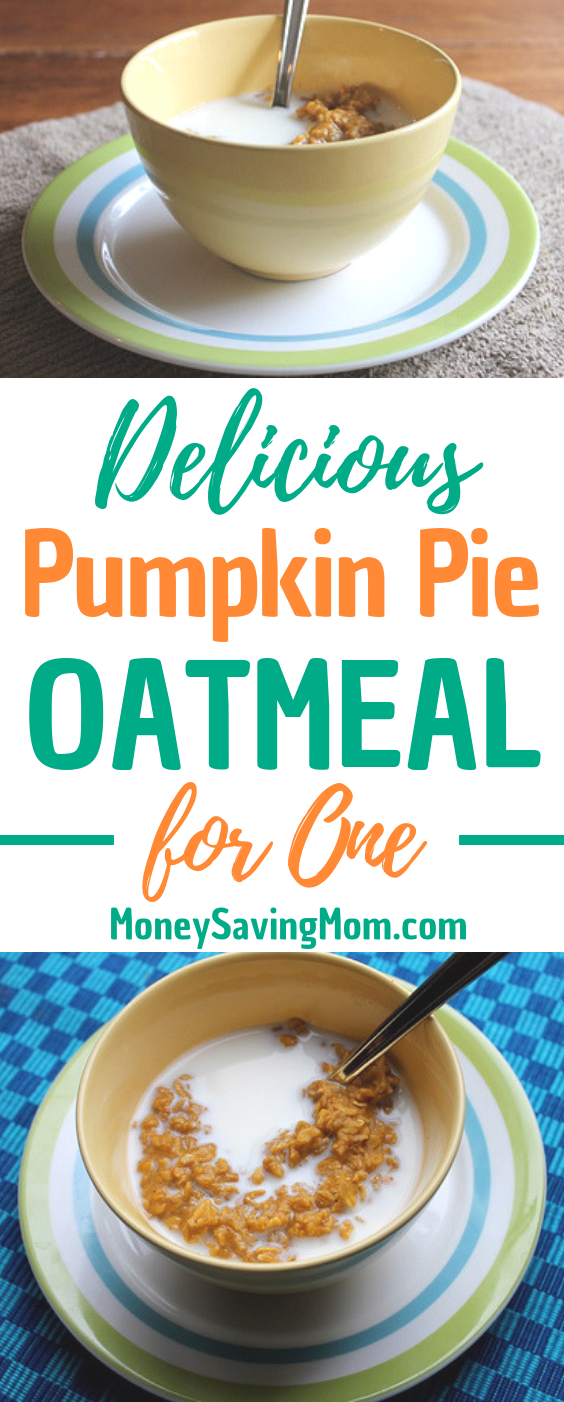 Ready for all things pumpkin? This Pumpkin Pie Oatmeal is SO yummy and hits the spot -- especially during the fall season!