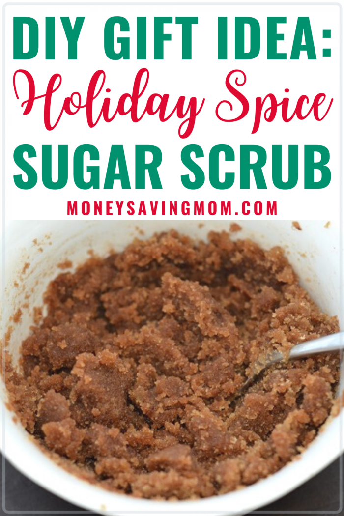 DIY Holiday Spice Sugar Scrub
